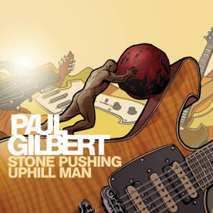 Stone Uphill Pushing Man - Paul Gilbert