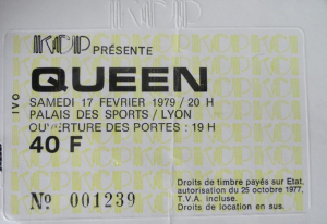 Queen @ Palais des Sports - Lyon, France [17/02/1979]