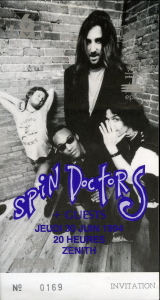 Spin Doctors @ L'Elysée Montmartre - Paris, France [30/06/1994]