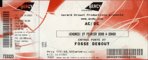 AC/DC @ Accor Arena (ex-AccorHotels Arena, ex-Palais Omnisports Paris Bercy) - Paris, France [27/02/2009]