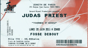 Judas Priest @ Le Zénith - Paris, France [20/06/2011]