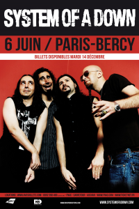 System of a Down @ Accor Arena (ex-AccorHotels Arena, ex-Palais Omnisports Paris Bercy) - Paris, France [06/06/2011]