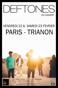 Deftones @ Le Trianon - Paris, France [22/02/2013]