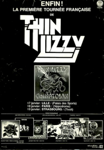 Thin Lizzy @ Palais des Sports - Lille, France [17/01/1981]