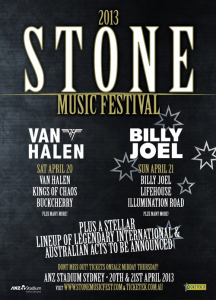 Stone Music Festival @ Anz Stadium - Sydney, New South Wales, Australie [20/04/2013]