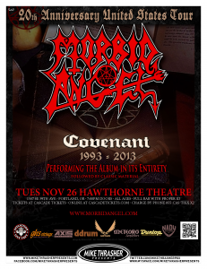 Morbid Angel @ Hawthorne Theatre - Portland, Oregon, Etats-Unis [26/11/2013]