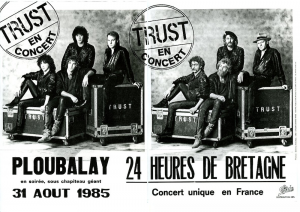 Trust @ 24h de Bretagne - Ploubalay, France [31/08/1985]