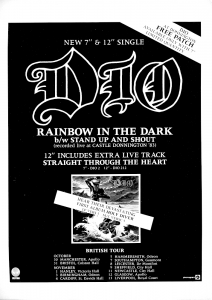 Dio @ Colston Hall - Bristol, Gloucestershire, Angleterre [31/10/1983]