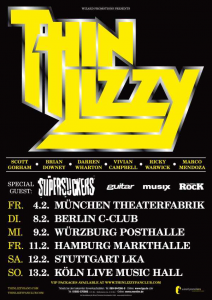 Thin Lizzy @ C-Club - Berlin, Allemagne [08/02/2010]