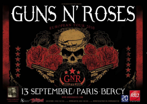 Guns N' Roses @ Accor Arena (ex-AccorHotels Arena, ex-Palais Omnisports Paris Bercy) - Paris, France [13/09/2010]