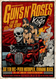 Guns N' Roses @ Motorplex, Kwinana Beach - Perth, Australie [11/12/2010]