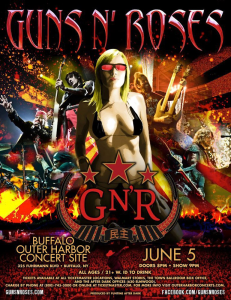 Guns N' Roses @ Outer Harbor Concert Site - Buffalo, New York, Etats-Unis [05/06/2013]