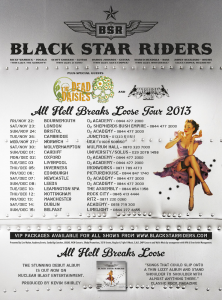 Black Star Riders @ Limelight - Belfast, Irlande du Nord [15/12/2013]