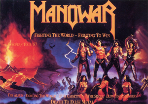 Manowar @ Locomotive - Paris, France [17/05/1987]