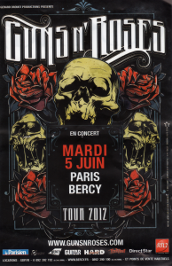 Guns N' Roses @ Accor Arena (ex-AccorHotels Arena, ex-Palais Omnisports Paris Bercy) - Paris, France [05/06/2012]