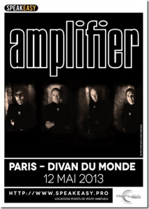 Amplifier @ Le Divan du Monde - Paris, France [12/05/2013]