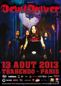Devildriver @ Le Trabendo - Paris, France [13/08/2013]