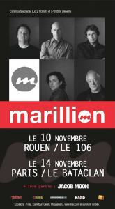 Marillion @ Le Bataclan - Paris, France [14/11/2013]