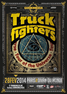 Truckfighters @ Le Divan du Monde - Paris, France [28/02/2014]