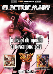 Electric Mary @ Le Divan du Monde - Paris, France [11/11/2012]