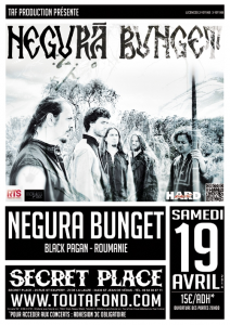 Negura Bunget @ Secret Place - Saint Jean de Vedas, France [19/04/2014]
