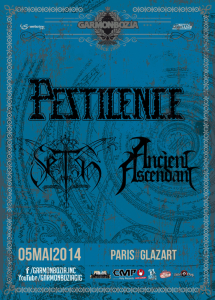 Pestilence @ Le Glazart - Paris, France [05/05/2014]