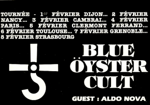 Blue Öyster Cult @ Hall Tivoli - Strasbourg, France [08/02/1984]