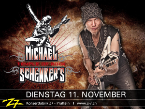Michael Schenker Group @ Z7 Konzertfabrik - Pratteln, Suisse [11/11/2014]
