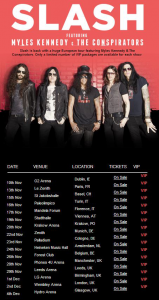 Slash feat. Myles Kennedy and the Conspirators @ Forest National - Bruxelles, Belgique [26/11/2014]
