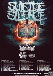 Suicide Silence @ Den Atelier - Luxembourg, Luxembourg [24/11/2014]