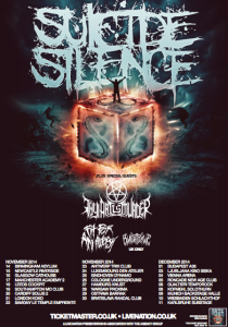 Suicide Silence @ L'Empreinte - Savigny-le-Temple, France [22/11/2014]