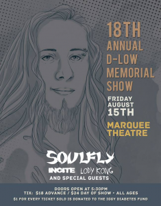 18th Annual D-Low Memorial Show @ The Marquee Theater - Tempe, Arizona, Etats-Unis [15/08/2014]