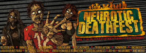 Neurotic Deathfest @ 013 Poppodium - Tilburg, Pays-Bas [18/04/2015]