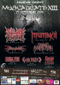 Muscadeath XIII @ Le Champilambart - Vallet, France [27/09/2014]