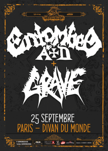 Entombed A.D. @ Le Divan du Monde - Paris, France [25/09/2014]