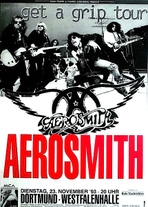 Aerosmith @ Westfalenhalle 1 - Dortmund, Allemagne [23/11/1993]