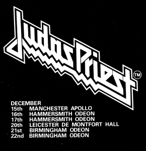 Judas Priest @ Apollo Theatre - Manchester, North West England, Angleterre [15/12/1983]
