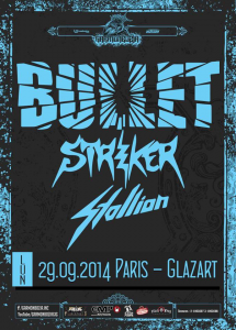 Bullet @ Le Glazart - Paris, France [29/09/2014]