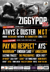 Ziggy Pop Festival @ Jh ZigZag - Merksplas , Belgique [20/09/2014]