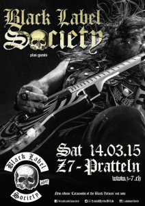 Black Label Society @ Z7 Konzertfabrik - Pratteln, Suisse [14/03/2015]