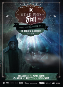 Dead End Fest @ Le Jardin Moderne - Rennes, France [13/12/2014]