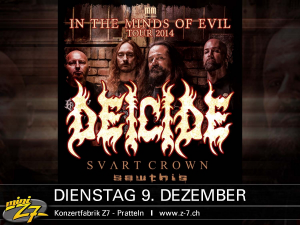 Deicide @ Z7 Konzertfabrik - Pratteln, Suisse [09/12/2014]