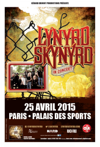 Lynyrd Skynyrd @ Palais des Sports - Paris, France [25/04/2015]
