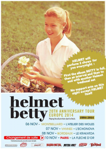Helmet @ L'Echonova - Vannes (St Avé), France [07/11/2014]