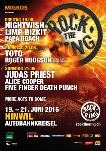 Rock The Ring 2015 @ Zürich, Suisse [21/06/2015]