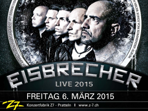 Eisbrecher @ Z7 Konzertfabrik - Pratteln, Suisse [06/03/2015]
