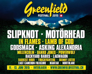 Greenfield Festival 2015 @ Berne, Suisse [13/06/2015]