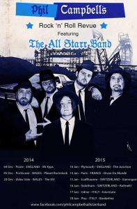 Phil Campbell's All Starr Band @ The Junction - Plymouth, Devon, Angleterre [10/01/2015]