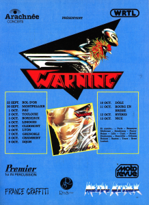 Warning @ Toulouse, France [02/10/1984]