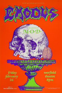 Exodus @ The Warfield Theatre - San Francisco, Californie, Etats-Unis [26/02/1988]